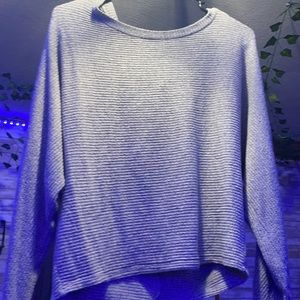 grey sweater